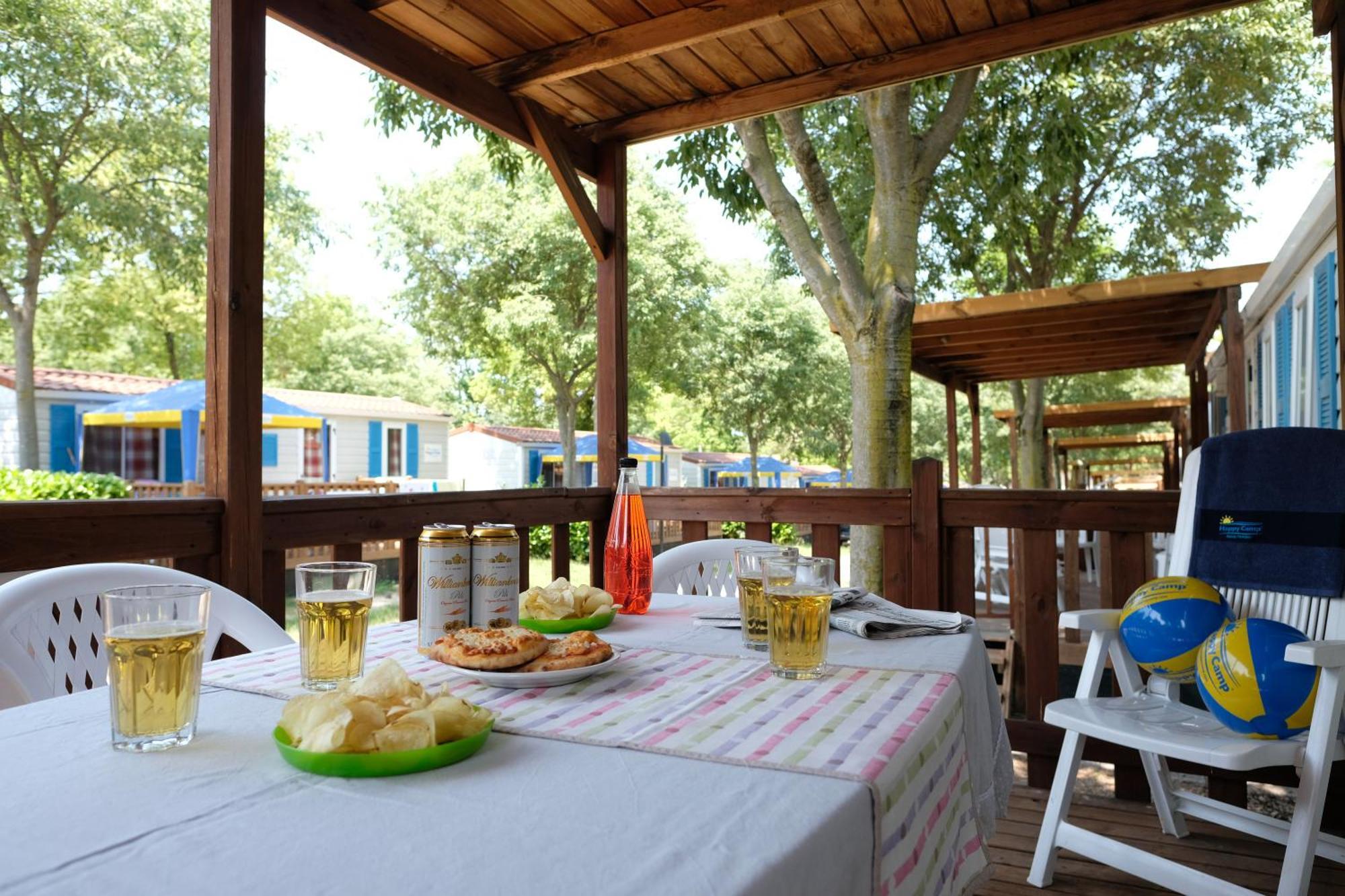 Happy Camp Mobile Homes In Camping Village Rosapineta Rosolina Mare Dış mekan fotoğraf